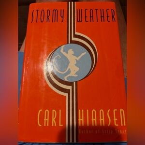 Stormy Weather by Carl Hiassen. Florida Author & Setting. 1st Edition Hbk. 1995.